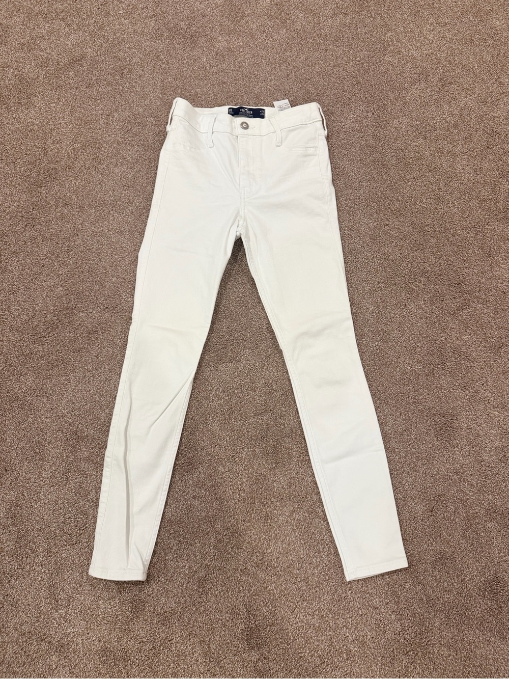 Hollister Women's White Skinny Jeans Size 0S